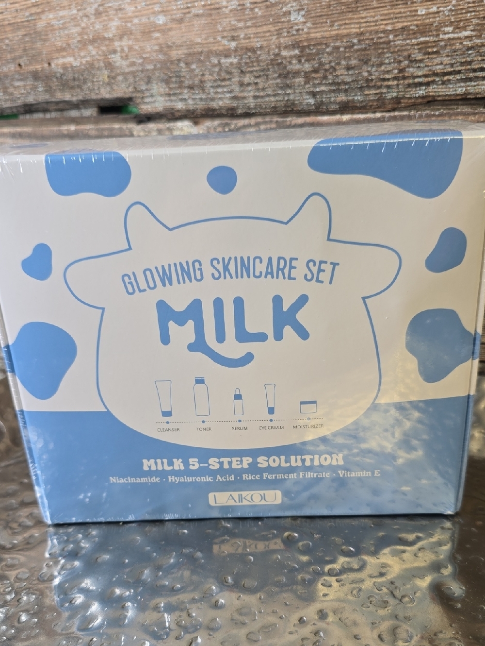 Laikou Milk Glowing Skincare Set - 5 Piece Set, NWT